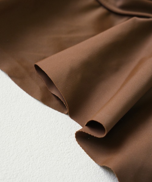 IAMUSE（アイアミューズ）の「フレアトップスハイウエストビキニ / 水着セット S0916【IAMUSE】（水着・レディース・ブラック/モカ・S/M/L）」の4枚目の写真