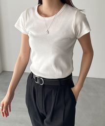 CANAL JEAN | El mar(エルマール) コンパクト半袖Tシャツ(Tシャツ/カットソー)