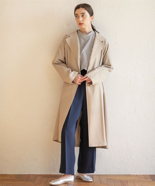 OPAQUE.CLIP（オペークドットクリップ）の「◆ボリュームスリーブブラウス【洗濯機洗い可】（シャツ/ブラウス・レディース・ブラック系2/ホワイト系/ブルー系2/ベージュ・36/40/42/38）」の14枚目の写真