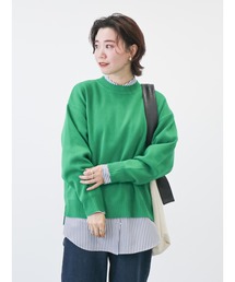 Lugnoncure | クルーネックニットトップス(ニット/セーター)