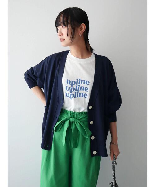 Green　Parks（グリーンパークス）の「洗える　ショート丈カーディガン（カーディガン/ボレロ・レディース・ブルー/ネイビー/オレンジ/アイボリー・FREE）」の13枚目の写真