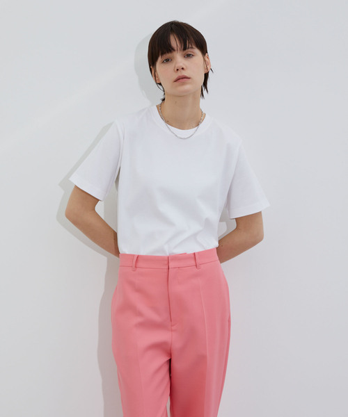 N.O.R.C by the line（ノークバイザライン）の「マルチファンクションTシャツ（Tシャツ/カットソー・レディース・カーキ/ブラック/ホワイト/ラベンダー/ベージュ・S/M）」の6枚目の写真