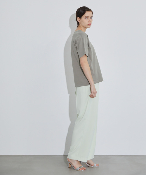 N.O.R.C by the line（ノークバイザライン）の「マルチファンクションTシャツ（Tシャツ/カットソー・レディース・カーキ/ブラック/ホワイト/ラベンダー/ベージュ・S/M）」の15枚目の写真