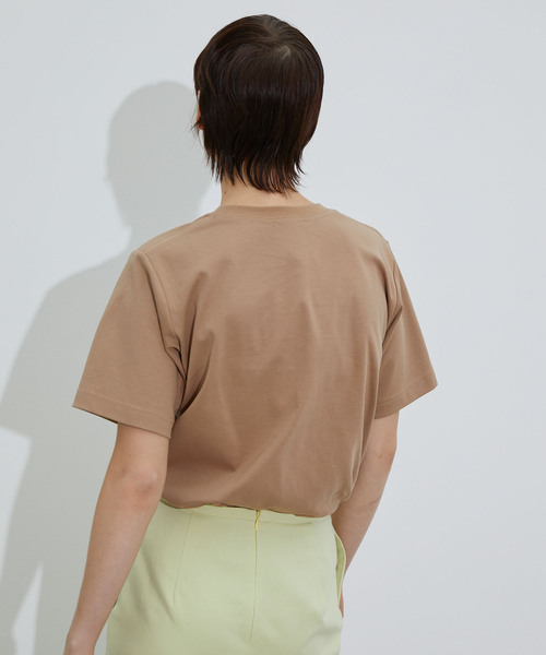 N.O.R.C by the line（ノークバイザライン）の「マルチファンクションTシャツ（Tシャツ/カットソー・レディース・カーキ/ブラック/ホワイト/ラベンダー/ベージュ・S/M）」の20枚目の写真