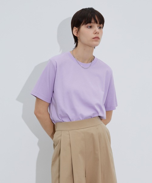 N.O.R.C by the line（ノークバイザライン）の「マルチファンクションTシャツ（Tシャツ/カットソー・レディース・カーキ/ブラック/ホワイト/ラベンダー/ベージュ・S/M）」の5枚目の写真