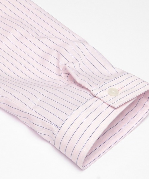 TOKYO SHIRTS（トウキョウシャツ）の「形態安定ノーアイロン レギュラー 七分袖ビジネスワイシャツ（ビジネスシャツ・レディース・ライトピンク・LL/S/M/L/XL）」の3枚目の写真