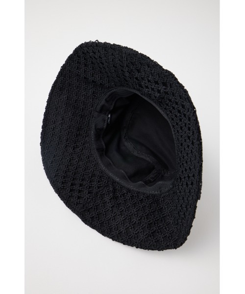 MOUSSY（マウジー）の「LACY BUCKET ハット（ハット・レディース・オフホワイト/ブラック・FREE）」の9枚目の写真