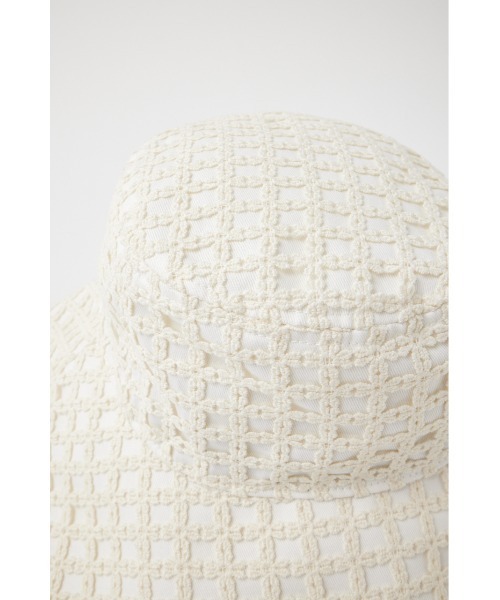 MOUSSY（マウジー）の「LACY BUCKET ハット（ハット・レディース・オフホワイト/ブラック・FREE）」の14枚目の写真