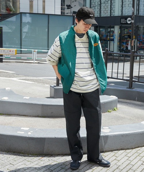 HUF(ハフ)の「HUF/ハフ ESSENTIALS OG LOGO CV ロゴキャップ(キャップ・メンズ・ホワイト/ブラック/ライトブルー・FREE)」の10枚目の写真