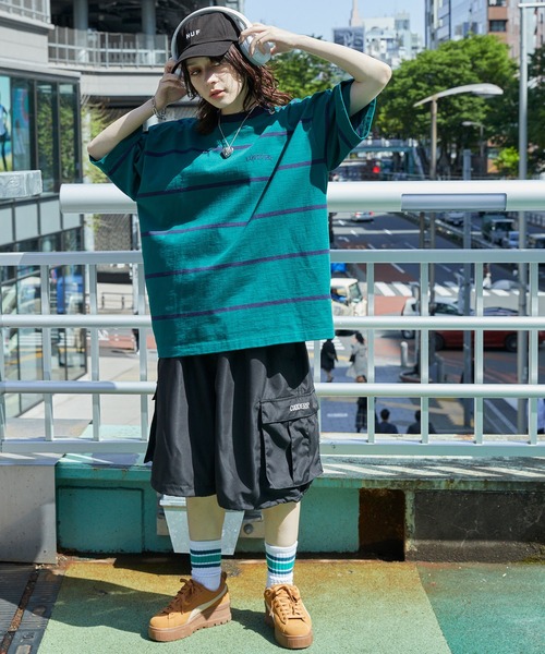 HUF(ハフ)の「HUF/ハフ ESSENTIALS OG LOGO CV ロゴキャップ(キャップ・メンズ・ホワイト/ブラック/ライトブルー・FREE)」の17枚目の写真