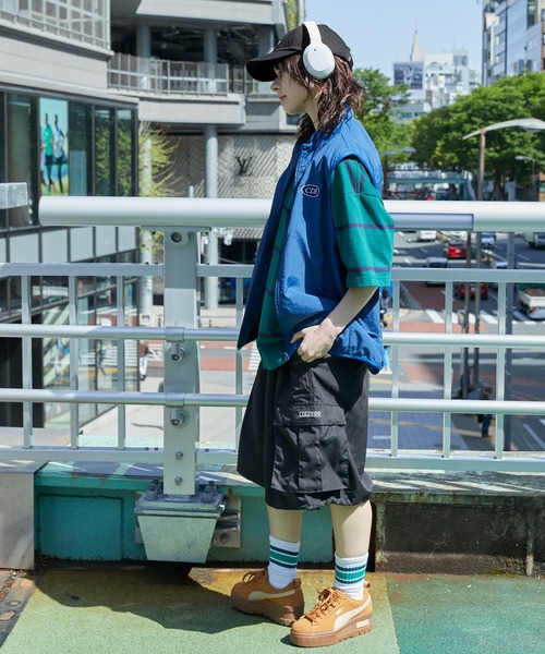 HUF(ハフ)の「HUF/ハフ ESSENTIALS OG LOGO CV ロゴキャップ(キャップ・メンズ・ホワイト/ブラック/ライトブルー・FREE)」の18枚目の写真