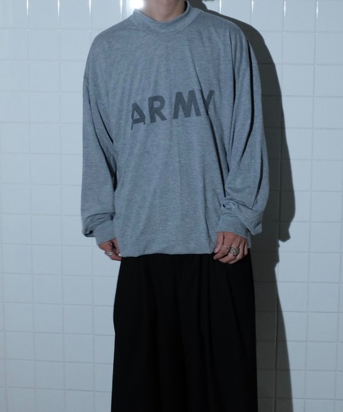 MILITARY（ミリタリー）の「U.S MILITARY/ユーエスミリタリー P.F.U ARMY LS TEEアーミーロングスリーブTEE（Tシャツ/カットソー・メンズ・グレー・XX-LARGE/LARGE/X-LARGE/MEDIUM）」の13枚目の写真