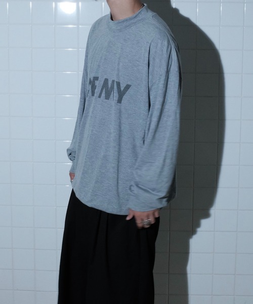 MILITARY（ミリタリー）の「U.S MILITARY/ユーエスミリタリー P.F.U ARMY LS TEEアーミーロングスリーブTEE（Tシャツ/カットソー・メンズ・グレー・XX-LARGE/LARGE/X-LARGE/MEDIUM）」の12枚目の写真