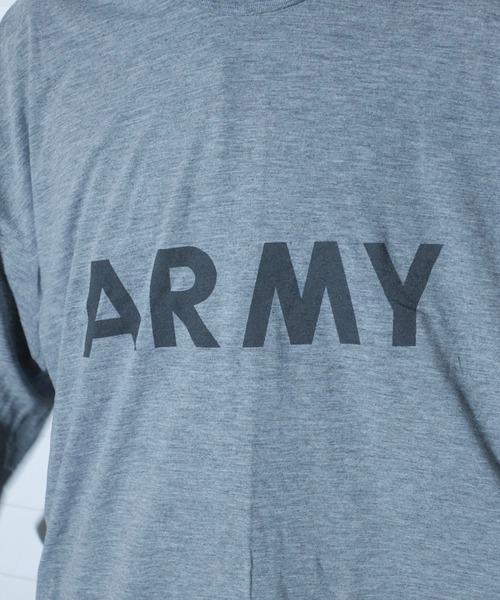 MILITARY（ミリタリー）の「U.S MILITARY/ユーエスミリタリー P.F.U ARMY LS TEEアーミーロングスリーブTEE（Tシャツ/カットソー・メンズ・グレー・XX-LARGE/LARGE/X-LARGE/MEDIUM）」の8枚目の写真