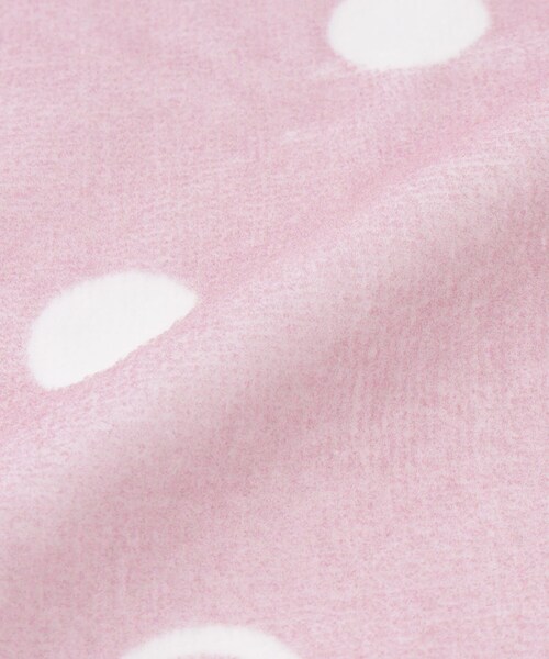 SHOO・LA・RUE（シューラルー）の「◆タオルハンカチ スカラップ（ハンカチ/ハンドタオル・レディース・ホワイト/パープル系4/ピンク系・00）」の5枚目の写真