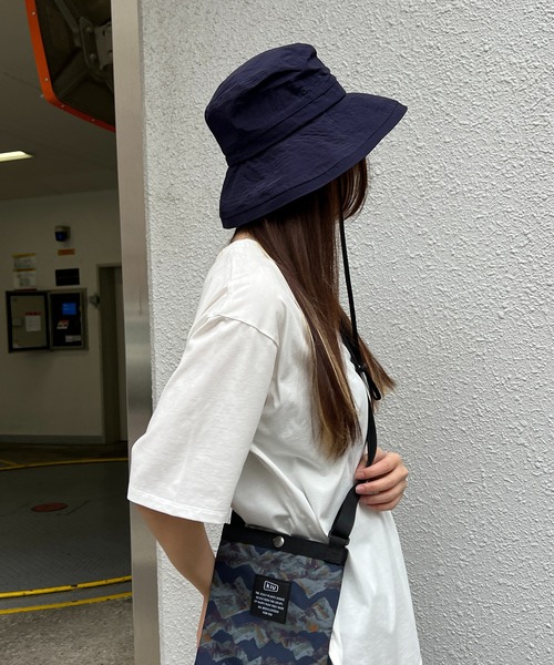 LBC（エルビーシー）の「ベンチレーションサファリハット（ハット・レディース・オリーブ/ベージュ/ネイビー・FREE）」の3枚目の写真