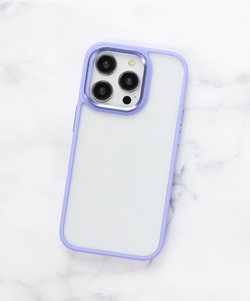 relac（レーラック）の「クリアパネル iPhoneケース（スマホケース/カバー・レディース・グリーン/オフホワイト/パープル/ライトブルー/ワインレッド/ネイビー/ホワイト/ブラック/ラベンダー/ピンク/ミント・Q/P/R/O）」の9枚目の写真