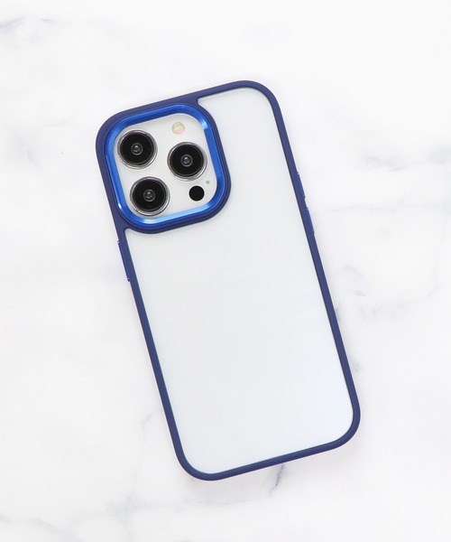 relac（レーラック）の「クリアパネル iPhoneケース（スマホケース/カバー・レディース・グリーン/オフホワイト/パープル/ライトブルー/ワインレッド/ネイビー/ホワイト/ブラック/ラベンダー/ピンク/ミント・Q/P/R/O）」の7枚目の写真