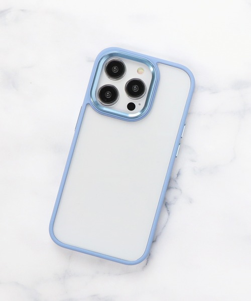 relac（レーラック）の「クリアパネル iPhoneケース（スマホケース/カバー・レディース・グリーン/オフホワイト/パープル/ライトブルー/ワインレッド/ネイビー/ホワイト/ブラック/ラベンダー/ピンク/ミント・Q/P/R/O）」の6枚目の写真