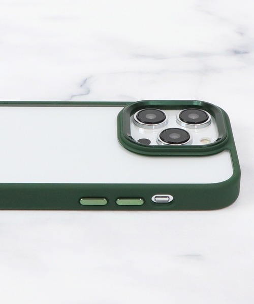 relac（レーラック）の「クリアパネル iPhoneケース（スマホケース/カバー・レディース・グリーン/オフホワイト/パープル/ライトブルー/ワインレッド/ネイビー/ホワイト/ブラック/ラベンダー/ピンク/ミント・Q/P/R/O）」の13枚目の写真