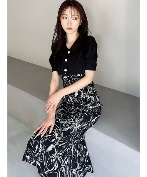 RESEXXY（リゼクシー）の「パフスリーブマーメイドワンピース（ワンピース・レディース・その他/その他1・FREE）」の6枚目の写真