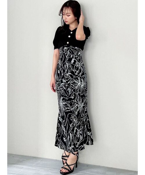 RESEXXY（リゼクシー）の「パフスリーブマーメイドワンピース（ワンピース・レディース・その他/その他1・FREE）」の9枚目の写真