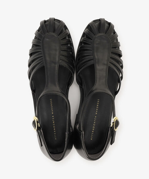 Afternoon Tea（アフタヌーンティー）の「グルカサンダル（サンダル・レディース・ブラック・LARGE/MEDIUM）」の2枚目の写真