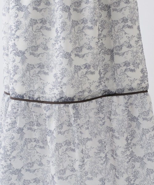 one after another NICE CLAUP（ワンアフターアナザーナイスクラップ）の「トワルドジュイ/オリジナルプリントワンピース（ワンピース・レディース・グレー系その他/ピンク系その他/ライトグレー系・FREE）」の17枚目の写真