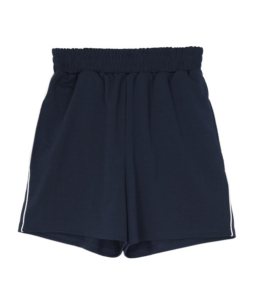 miette（ミエット）の「サイドラインジャージショートパンツ（その他パンツ・レディース・グレー/ダークグリーン/ネイビー・FREE）」の19枚目の写真