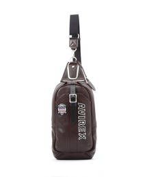 VARSITY LEATHER ONE SHOULDER BAG/ バーシティーレザーワンショルダーバッグＡＶＸ５６２９