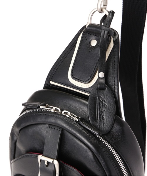 VARSITY LEATHER ONE SHOULDER BAG/ バーシティーレザーワンショルダー