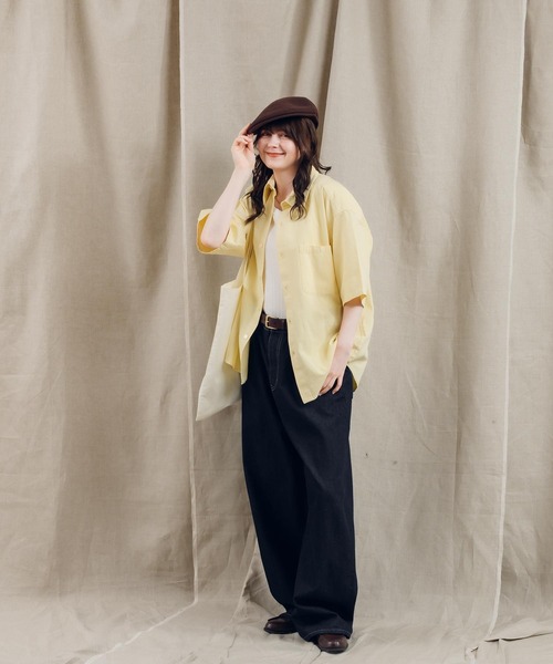 MUHET(ミュエータ)の「ランダムリブタンクトップ(タンクトップ・レディース・チャコールグレー/オフホワイト/サックスブルー・FREE)」の7枚目の写真