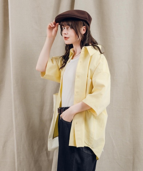 MUHET(ミュエータ)の「ランダムリブタンクトップ(タンクトップ・レディース・チャコールグレー/オフホワイト/サックスブルー・FREE)」の13枚目の写真