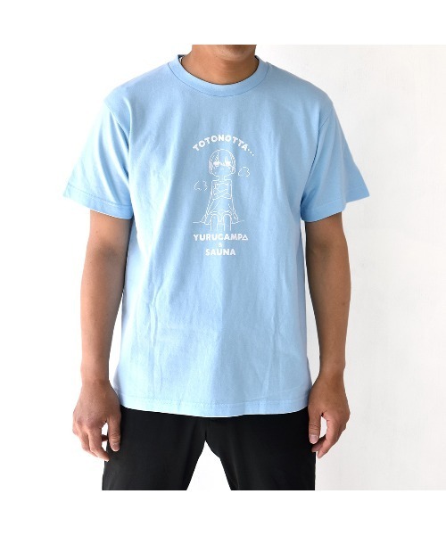 THE BAREFOOT（ベアフット）の「【 ゆるキャン△ 】 Tシャツ Tee TSHIRT 2900 ACR（Tシャツ/カットソー・メンズ・ライトブルー/ホワイト/ブラック・MEDIUM/LARGE/X-LARGE）」の17枚目の写真