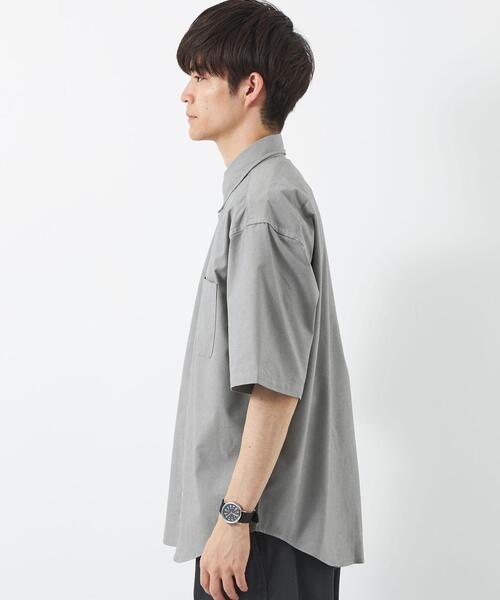 green label relaxing（グリーンレーベルリラクシング）の「FINE BASIC オックスフォード ボタンダウン シャツ -ストレッチ-（シャツ/ブラウス・メンズ・ホワイト/グレー/ロイヤルブルー・XL/S/M/L）」の9枚目の写真