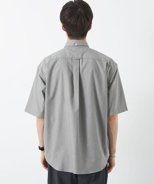 green label relaxing（グリーンレーベルリラクシング）の「FINE BASIC オックスフォード ボタンダウン シャツ -ストレッチ-（シャツ/ブラウス・メンズ・ホワイト/グレー/ロイヤルブルー・XL/S/M/L）」の10枚目の写真