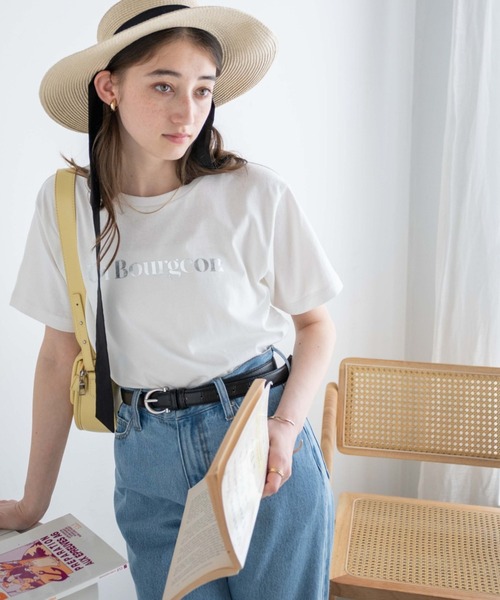 WEGO（ウィゴー）の「WEGO/アソートグラフィックTシャツ（Tシャツ/カットソー・レディース・ホワイト/ブラック/その他1/その他2・FREE）」の2枚目の写真