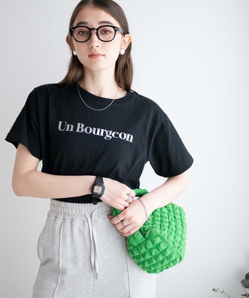 WEGO（ウィゴー）の「WEGO/アソートグラフィックTシャツ（Tシャツ/カットソー・レディース・ホワイト/ブラック/その他1/その他2・FREE）」の3枚目の写真