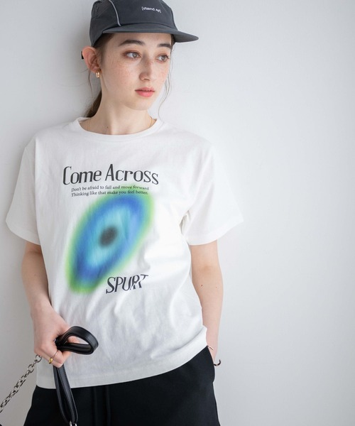 WEGO（ウィゴー）の「WEGO/アソートグラフィックTシャツ（Tシャツ/カットソー・レディース・ホワイト/ブラック/その他1/その他2・FREE）」の15枚目の写真