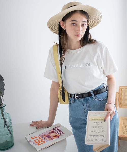 WEGO（ウィゴー）の「WEGO/アソートグラフィックTシャツ（Tシャツ/カットソー・レディース・ホワイト/ブラック/その他1/その他2・FREE）」の5枚目の写真