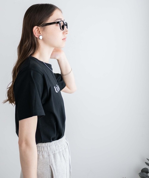 WEGO（ウィゴー）の「WEGO/アソートグラフィックTシャツ（Tシャツ/カットソー・レディース・ホワイト/ブラック/その他1/その他2・FREE）」の9枚目の写真