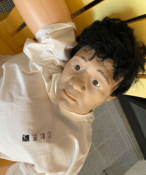 JUNRED（ジュンレッド）の「Ken Kagami×改良湯 コラボTシャツ（Tシャツ/カットソー・メンズ・ブラック/オフホワイト/ブラック系その他/キナリ/ホワイト系その他5/ブラック系その他2・S/M/L）」の18枚目の写真