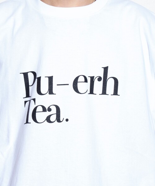 GLOSTER（グロスター）の「【GLOSTER/グロスター】Chinese Tea プリントTシャツ ロゴTシャツ クルーネック（Tシャツ/カットソー・メンズ・ホワイト系その他3/ホワイト系その他/ブラック系その他2/ブラック系その他/ホワイト系その他2/ブラック系その他3・M/L）」の22枚目の写真