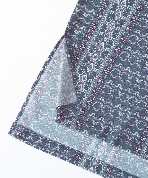 n'OrLABEL(ノアールレーベル)の「【廃盤】『プリントシアーチュニックワンピース』(ワンピース・レディース・ネイビー・FREE)」の16枚目の写真