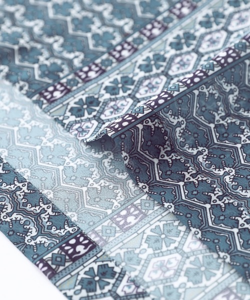 n'OrLABEL(ノアールレーベル)の「【廃盤】『プリントシアーチュニックワンピース』(ワンピース・レディース・ネイビー・FREE)」の17枚目の写真