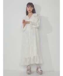 merry jenny | flowerシアーワンピース(ワンピース)