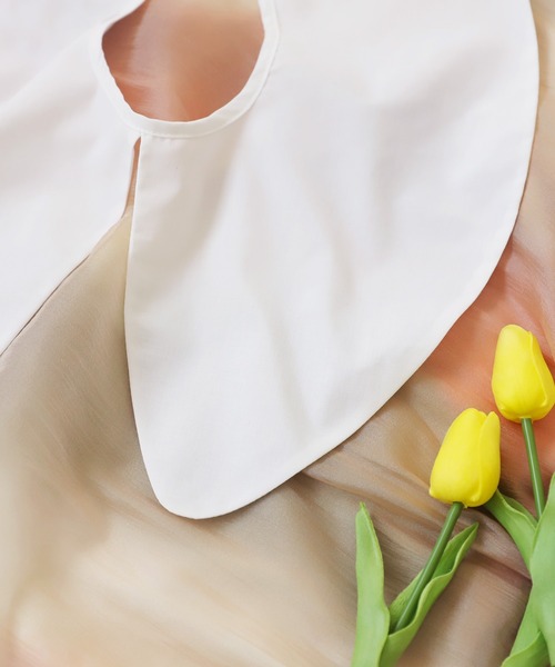 antiqua（アンティカ）の「2way付け襟（付け襟・キッズ・ホワイト・FREE）」の3枚目の写真