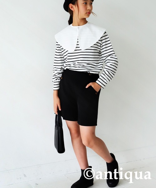 antiqua（アンティカ）の「2way付け襟（付け襟・キッズ・ホワイト・FREE）」の7枚目の写真