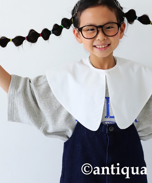 antiqua（アンティカ）の「2way付け襟（付け襟・キッズ・ホワイト・FREE）」の16枚目の写真