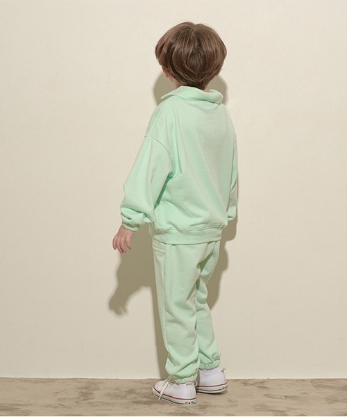 ジップスエットトップ　専用 DRAW CORD HALF ZIP SWEAT / ドローコードハーフジップ